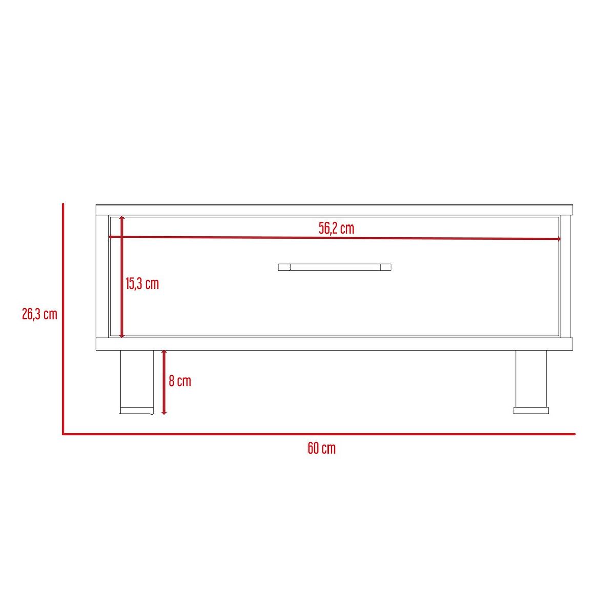 TUHOME - Rack Extensible TV 40" + Arrimo + Mesa de Centro 