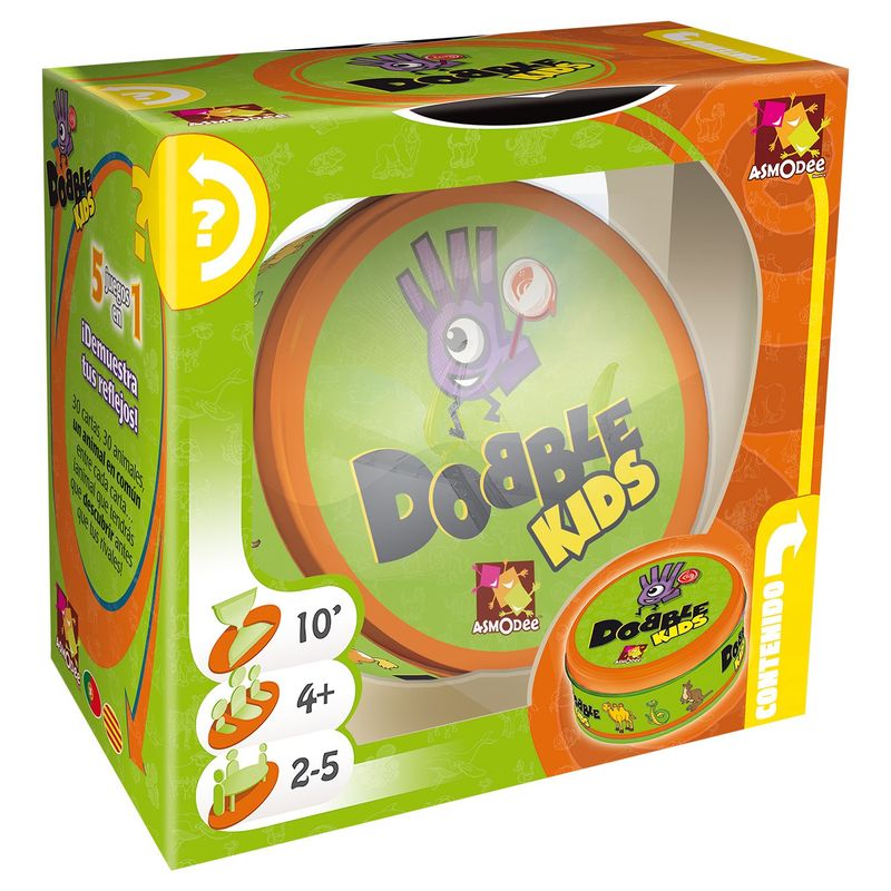 ASMODEE - Juego de Mesa Dobble Kids Asmodee