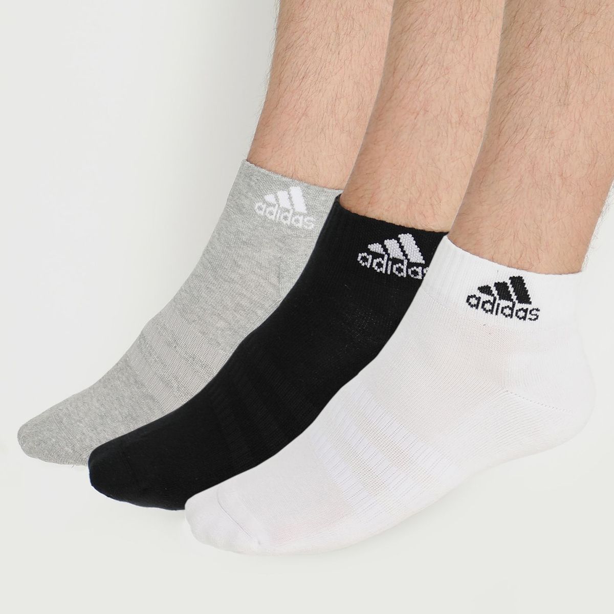 ADIDAS - Medias Tobilleras Acolchadas Pack x3 Unisex