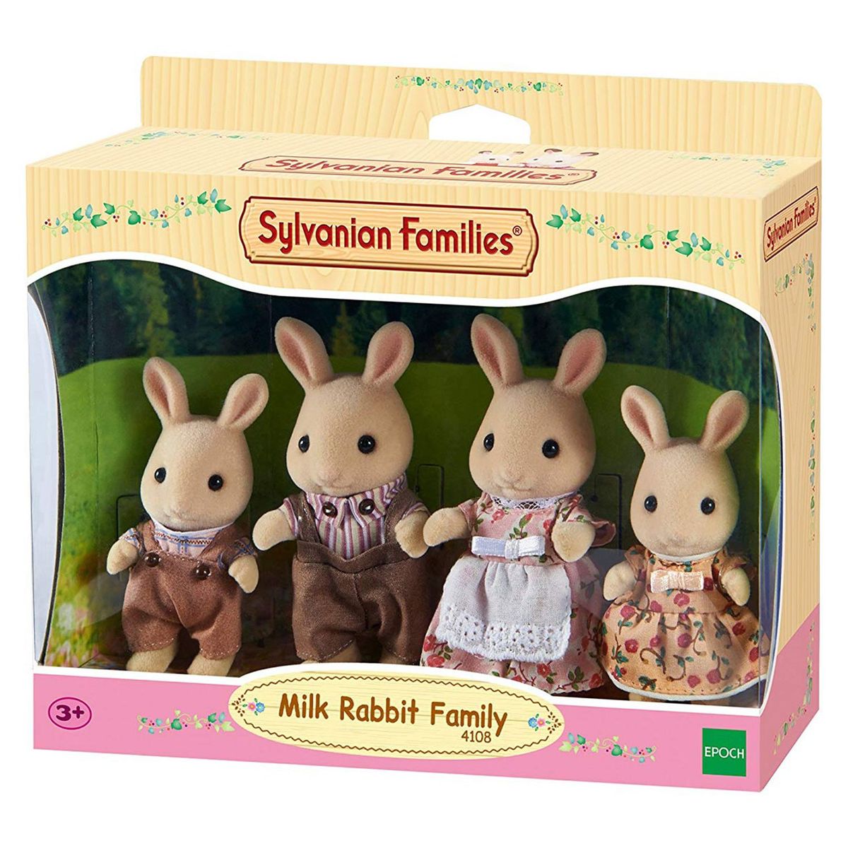 SYLVANIAN FAMILIES - Familia Conejo Blanco Leche