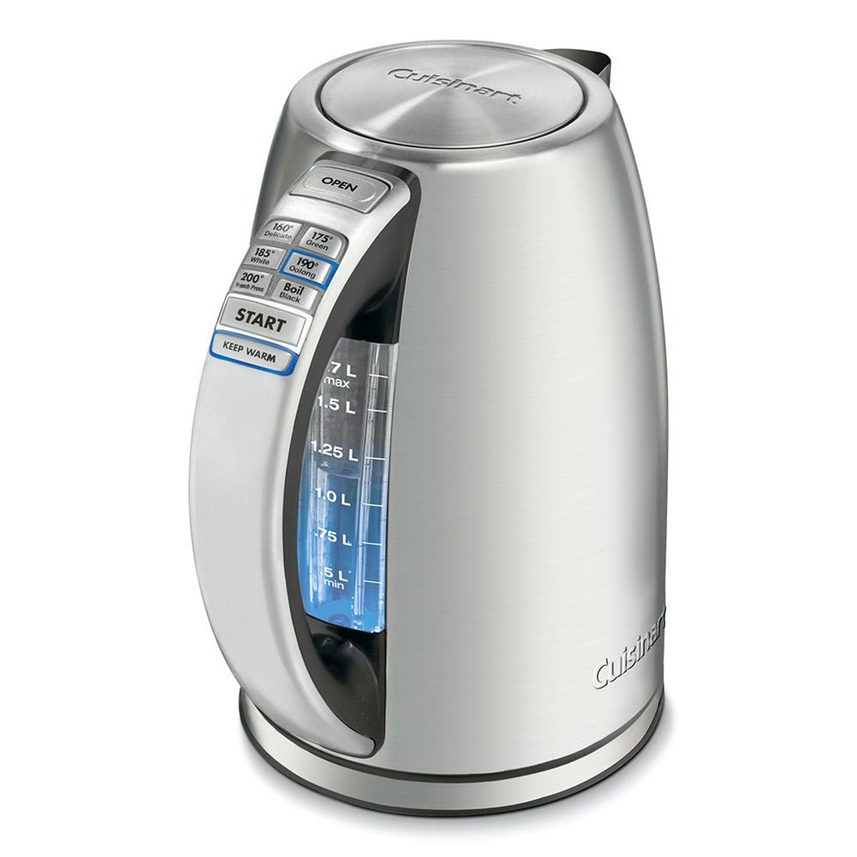 CUISINART - Hervidor Electrico Programable Perfectemp 1.7 Lts Cpk18E Inox