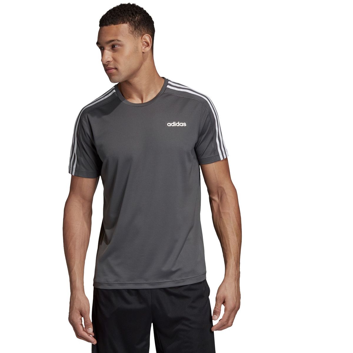 ADIDAS - Polo Hombre D2m tee 3s