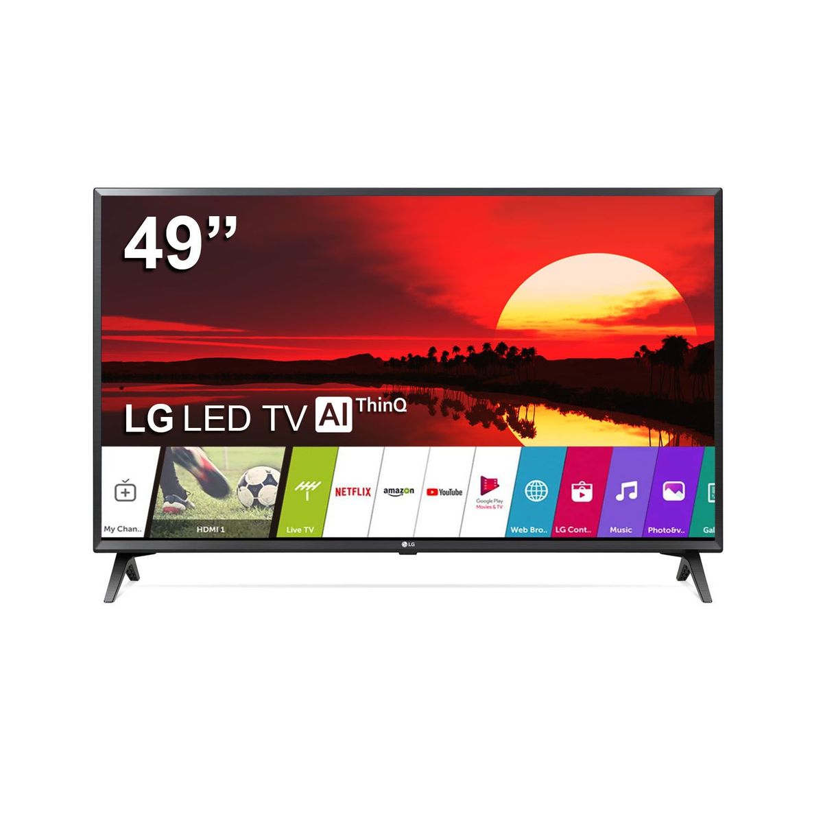 LG - Televisor LED Smart TV Full HD 49" 49LK5400