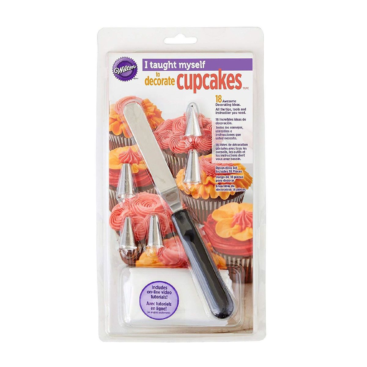 WILTON - Kit para decorar Cupcakes