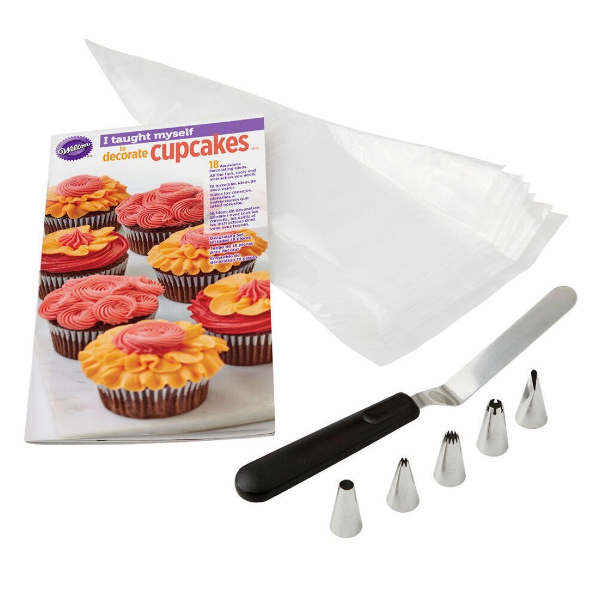 WILTON - Kit para decorar Cupcakes