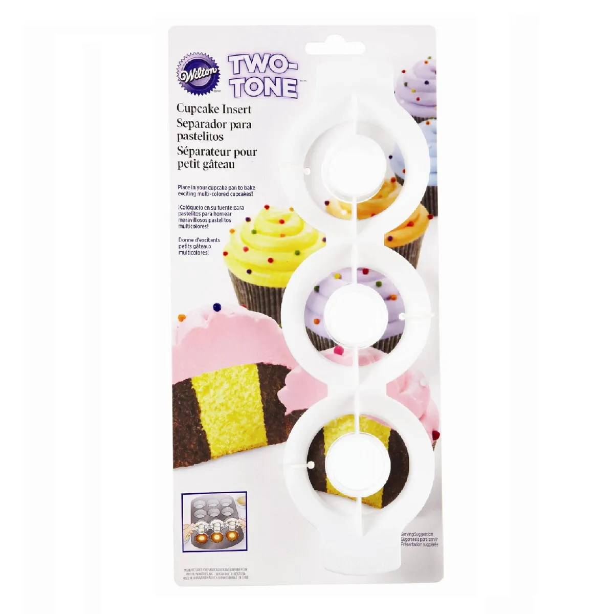WILTON - Separador para Cupcakes 2 Tonos