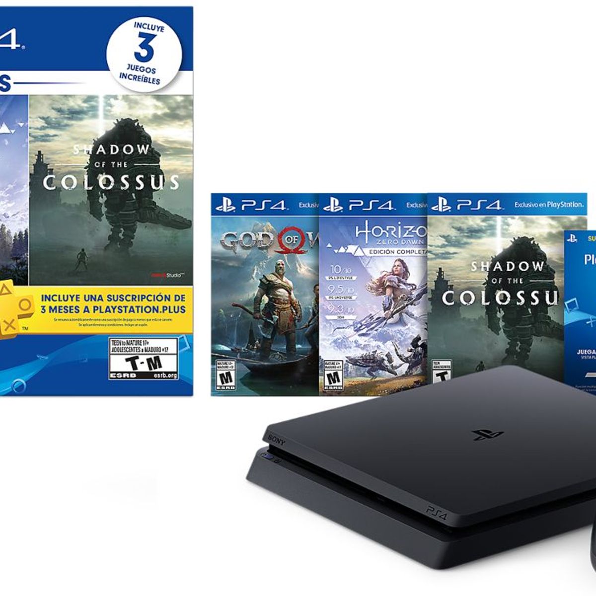 SONY - Consola PS4 Slim Hit Bundle 4 1TB 