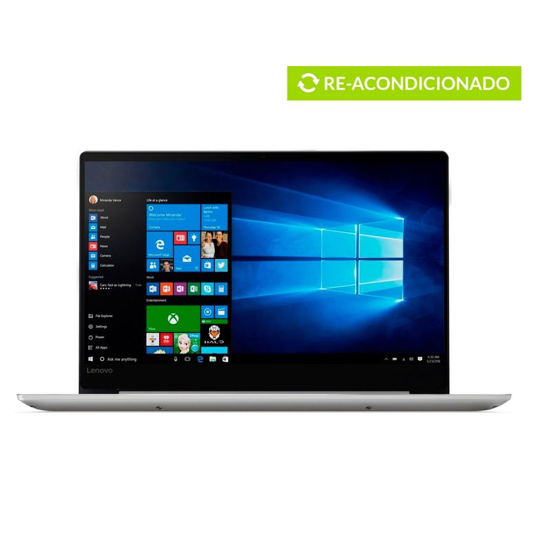 LENOVO - Laptop 720-14IKB 14" Core i7 8GB 256GB - Reacondicionado