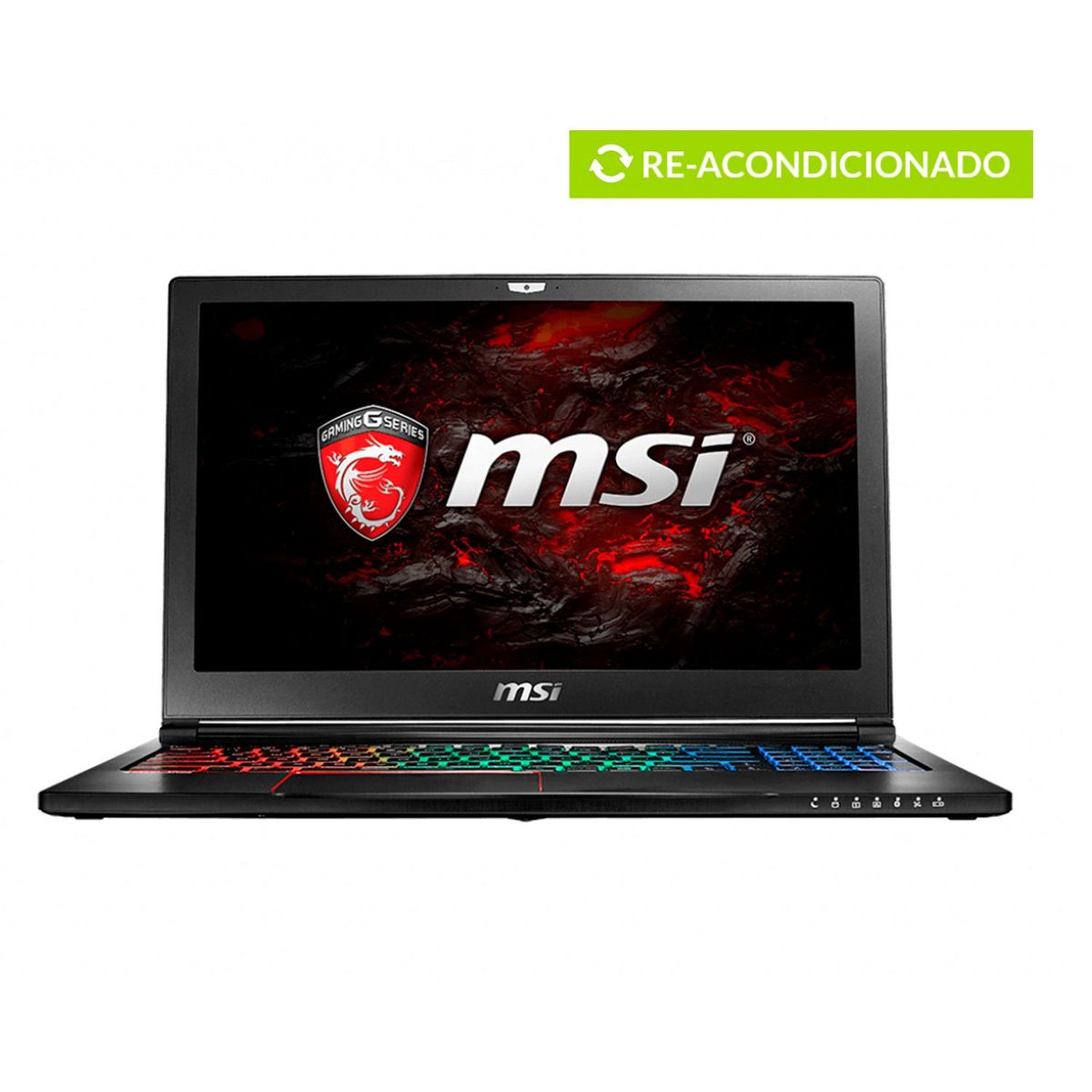MSI - Laptop GS63VR Stealth Pro 15.6" Core i7 16GB 256GB - Reacondicionado