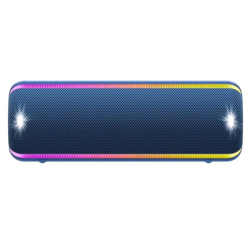 SONY - Parlante inalámbrico Sony con Bluetooth Waterproof SRS-XB32/LC LA Azul