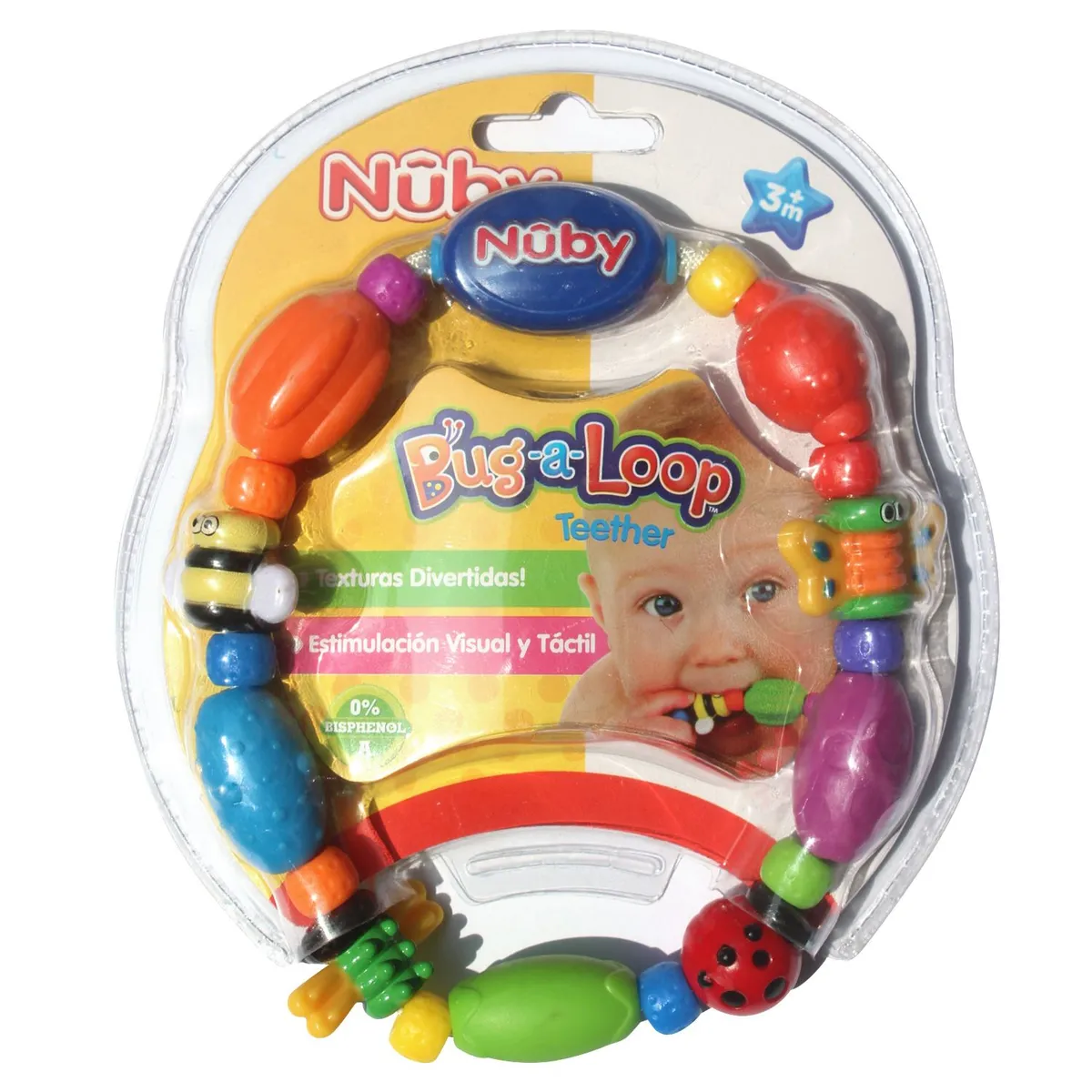 NUBY - Mordedor Bebe Bug a Loop