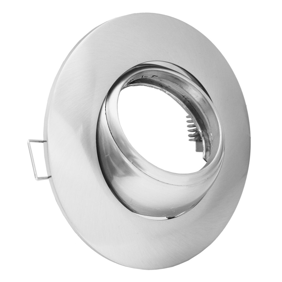 LA ROCHELLI - Spot Light Zamac Redondo Ojo De Buey 11cm Niquel Mate (6 Pzas)