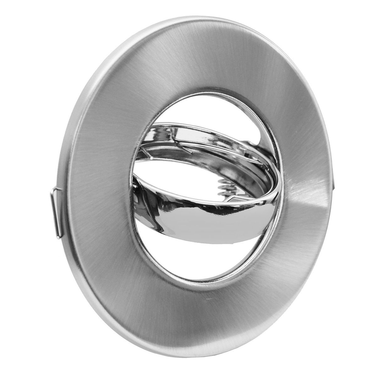 LA ROCHELLI - Spot Light Metal Redondo 11cm  Niquel Mate (6 Pzas)