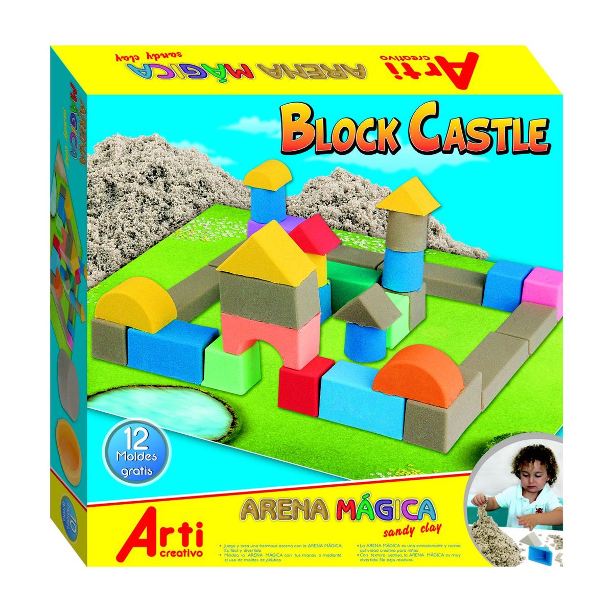 ARTI CREATIVO - Arena Mágica Block Castle