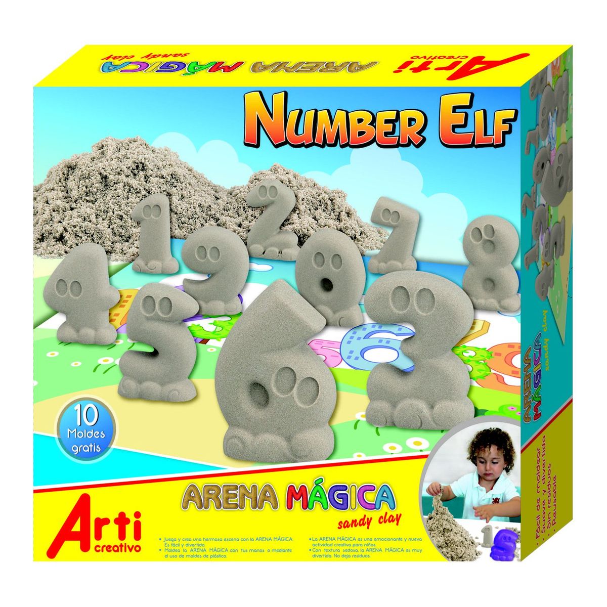 ARTI CREATIVO - Arena Mágica Number Elf