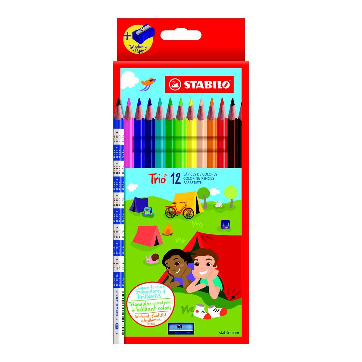 STABILO - Colores Trio Delgado x 12 colores