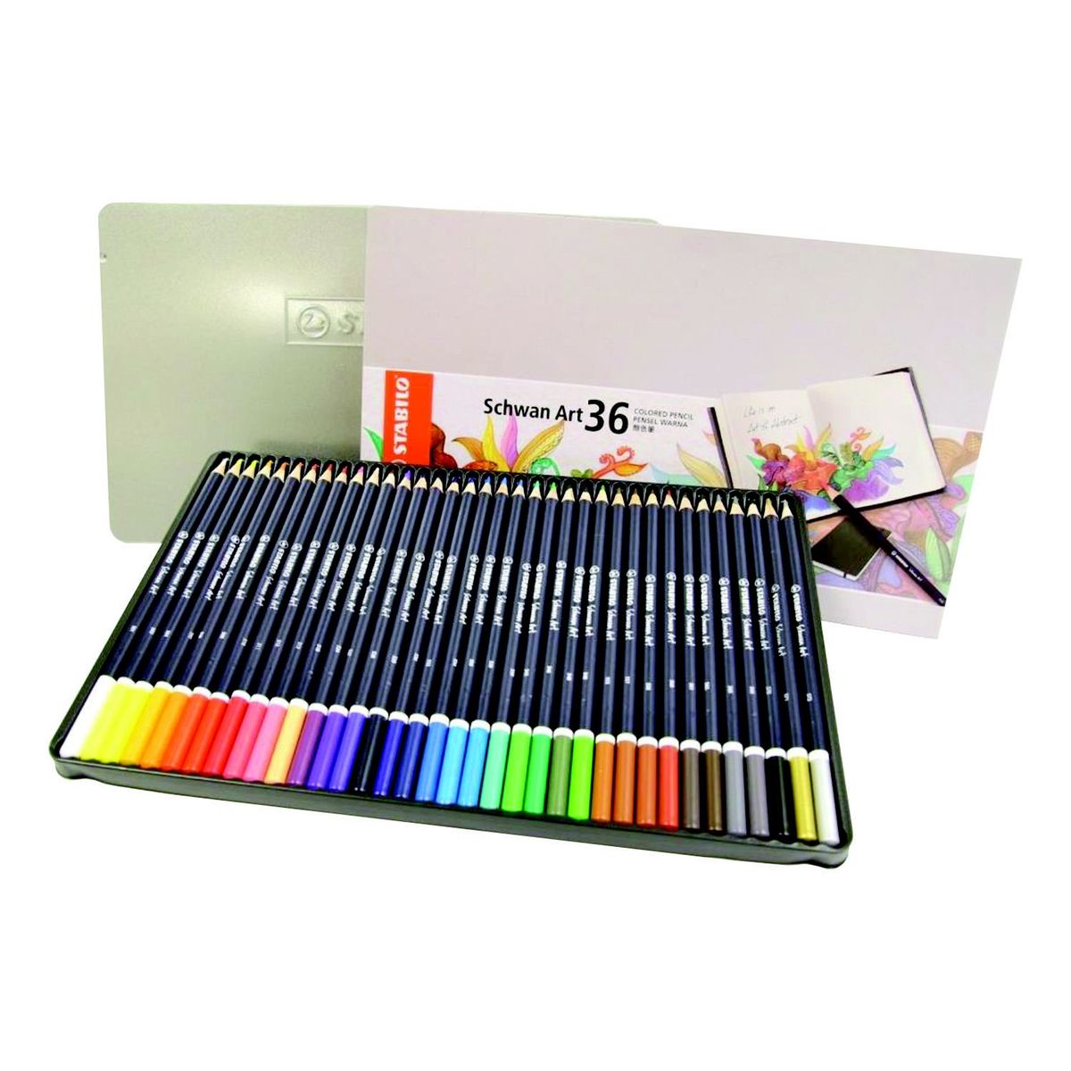 STABILO - Set Schwan Art Colores x 36 en Lata