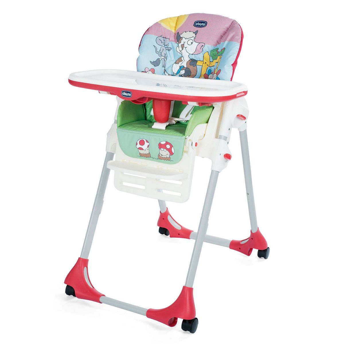 CHICCO - Silla De Comer Polly Easy Country Farm