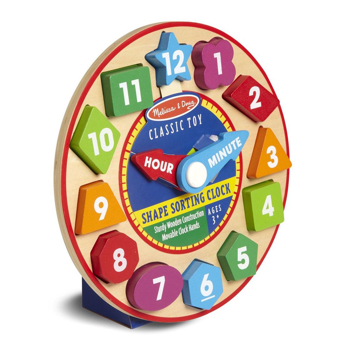 MELISSA & DOUG - Reloj Para Encajar