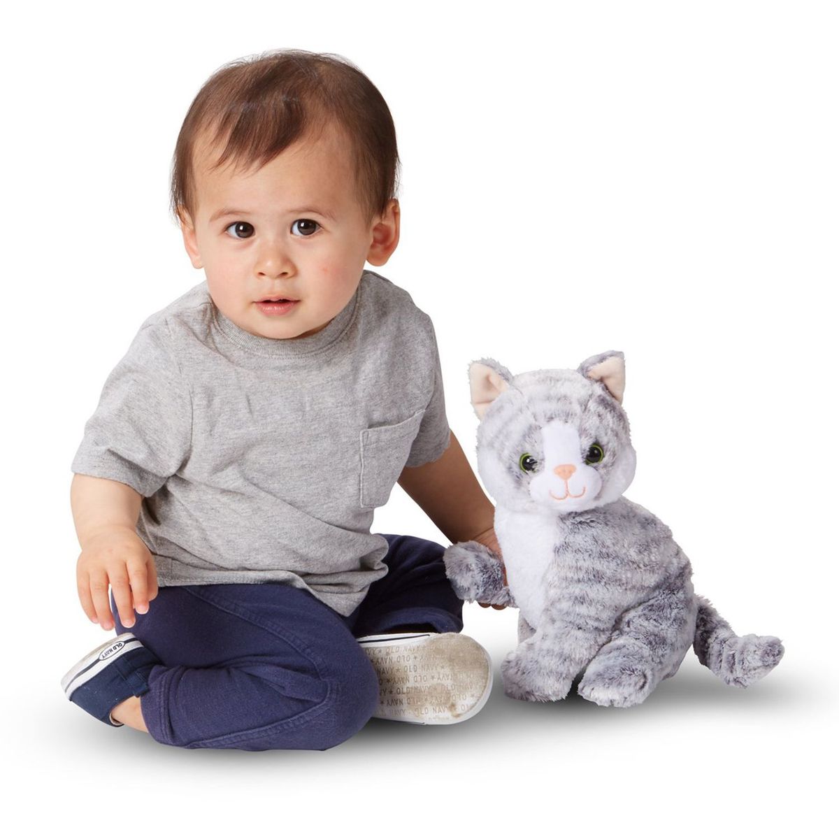 MELISSA & DOUG - Peluche Gato Gris