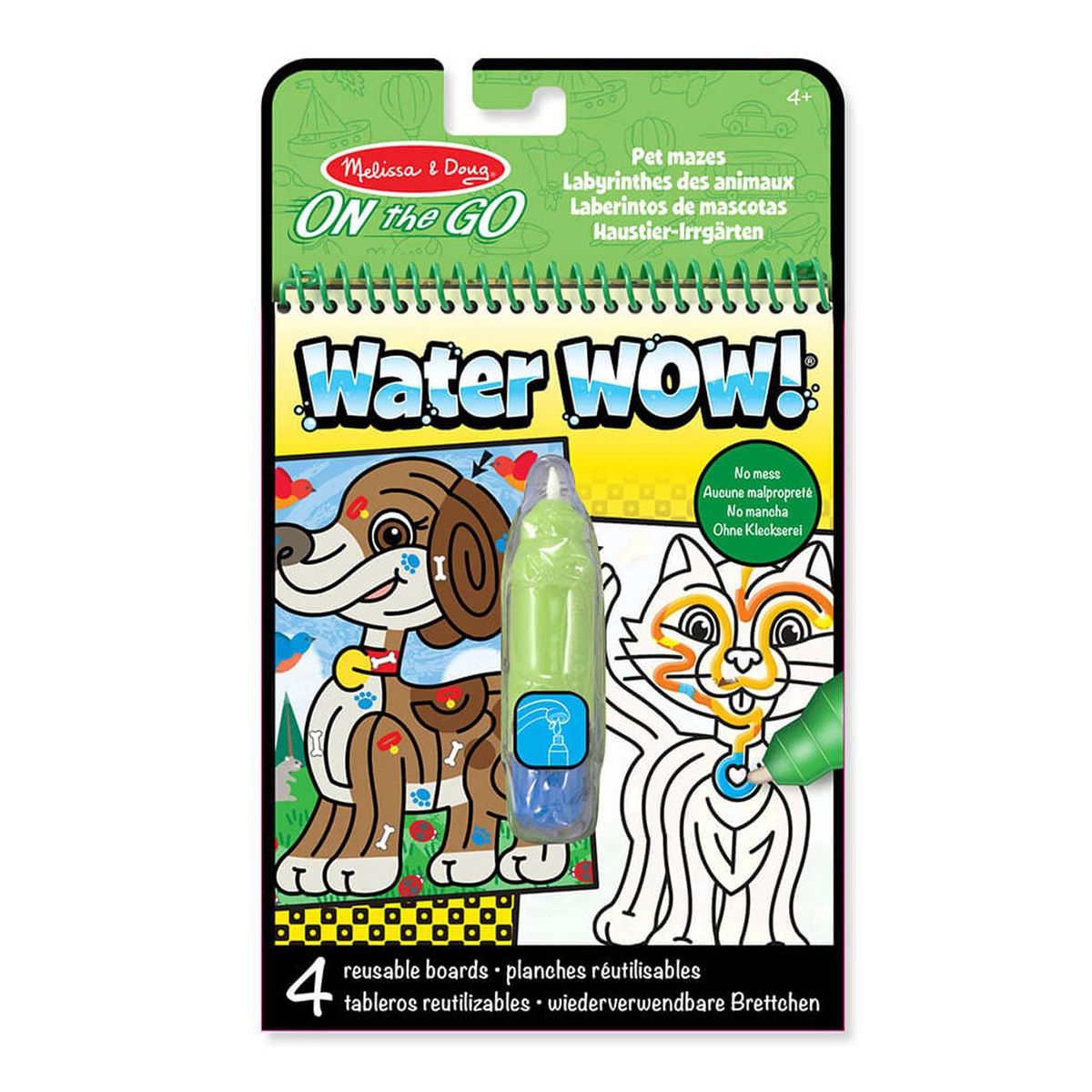 MELISSA & DOUG - Water Wow Laberinto Animales