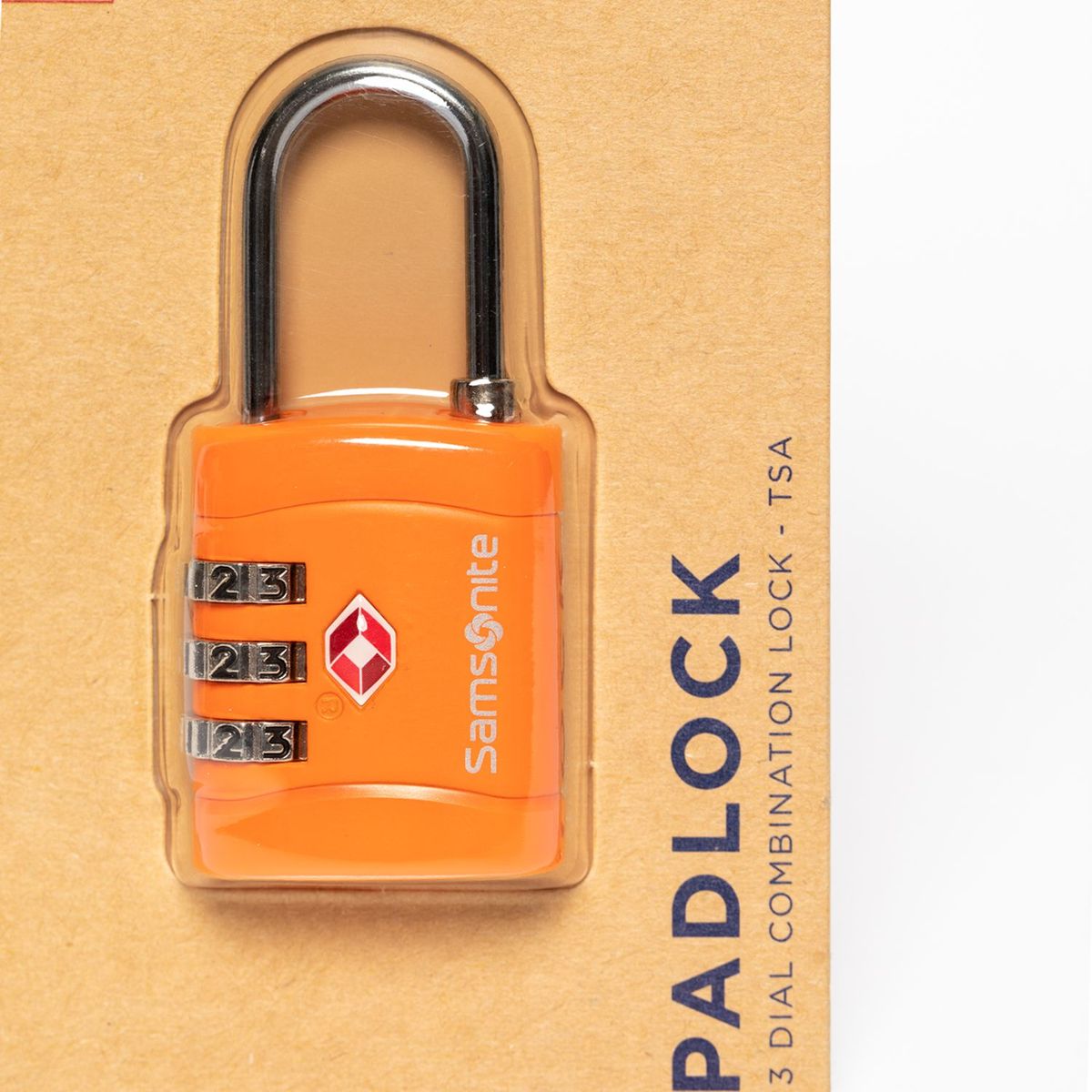 SAMSONITE - Candado Global TA Combilock 3 Dial TSA Orange