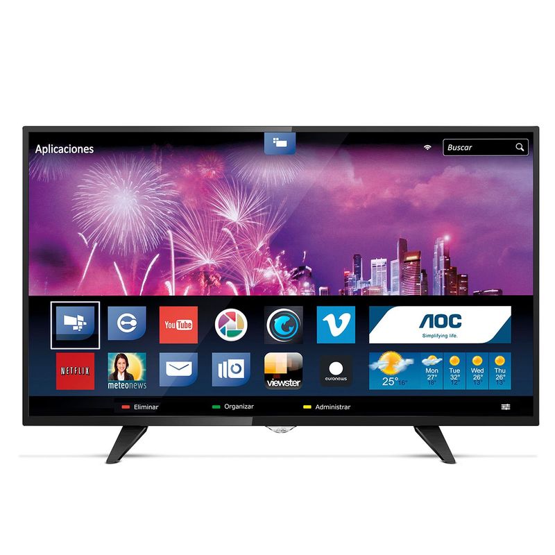 AOC - Televisor 39" HD Smart TV LE39S5970
