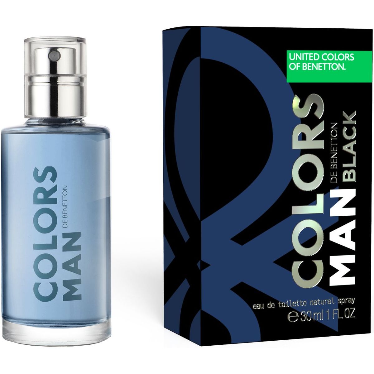 BENETTON - Benetton Colors Black Man EDT 30 ml 