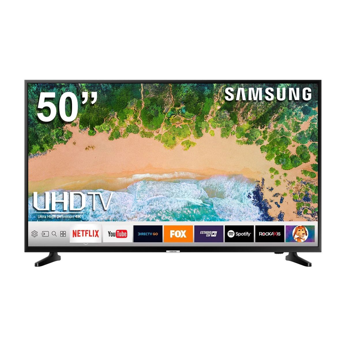 SAMSUNG - Televisor LED Smart TV 4k UHD 50" UN50NU7090