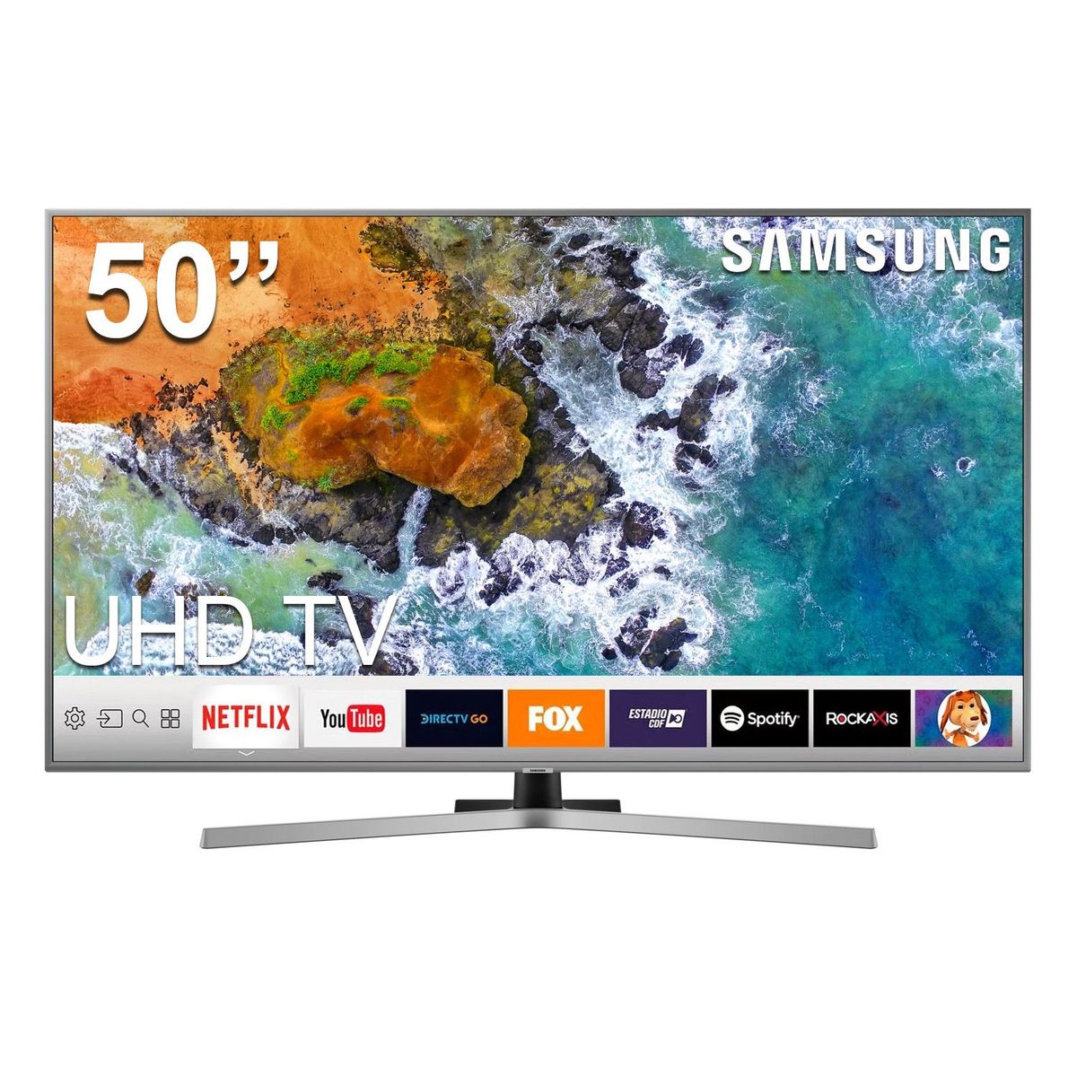 SAMSUNG - Televisor LED Smart TV 4k UHD 50" UN50NU7400