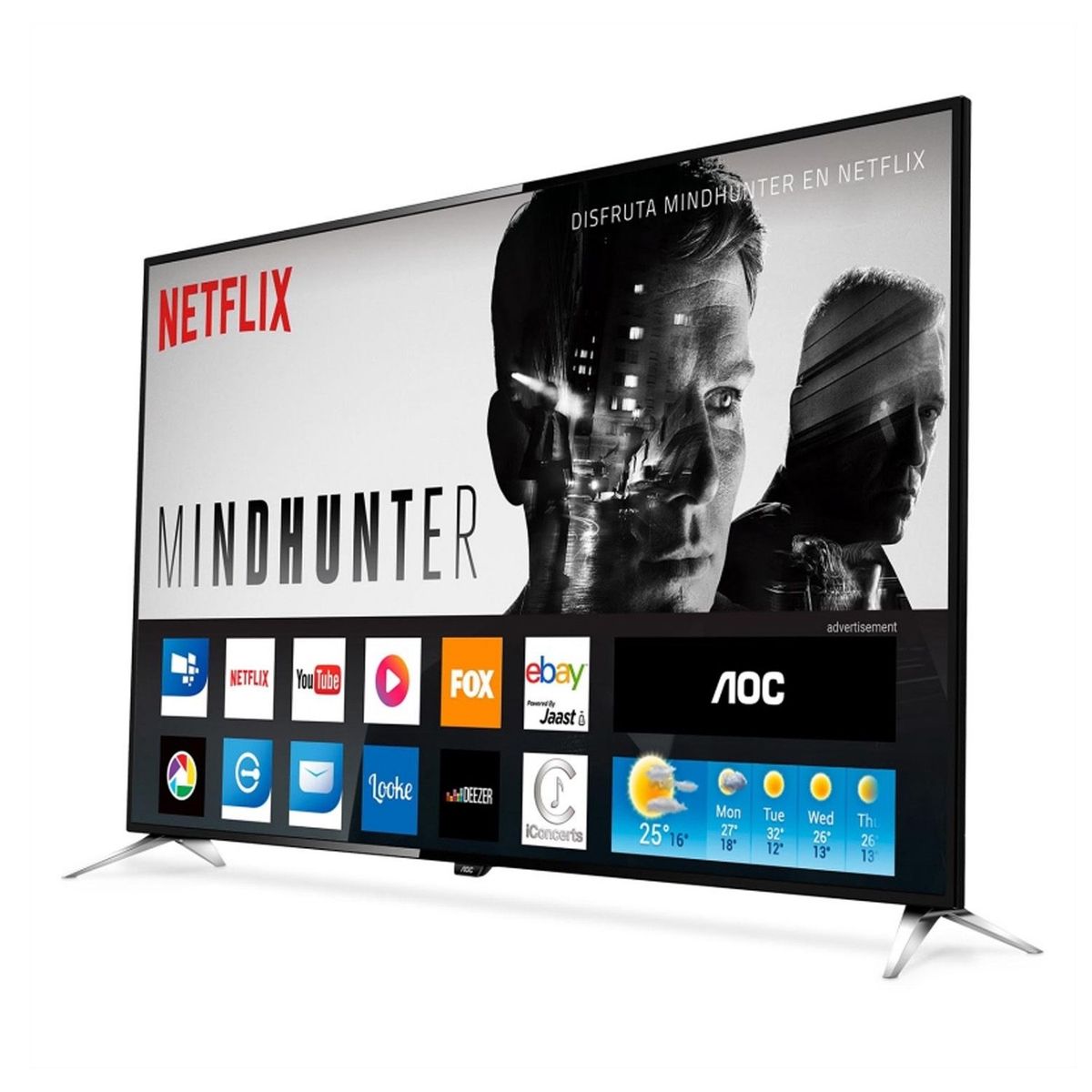 AOC - Televisor LED Smart TV 4K UHD 65" LE65U7970 