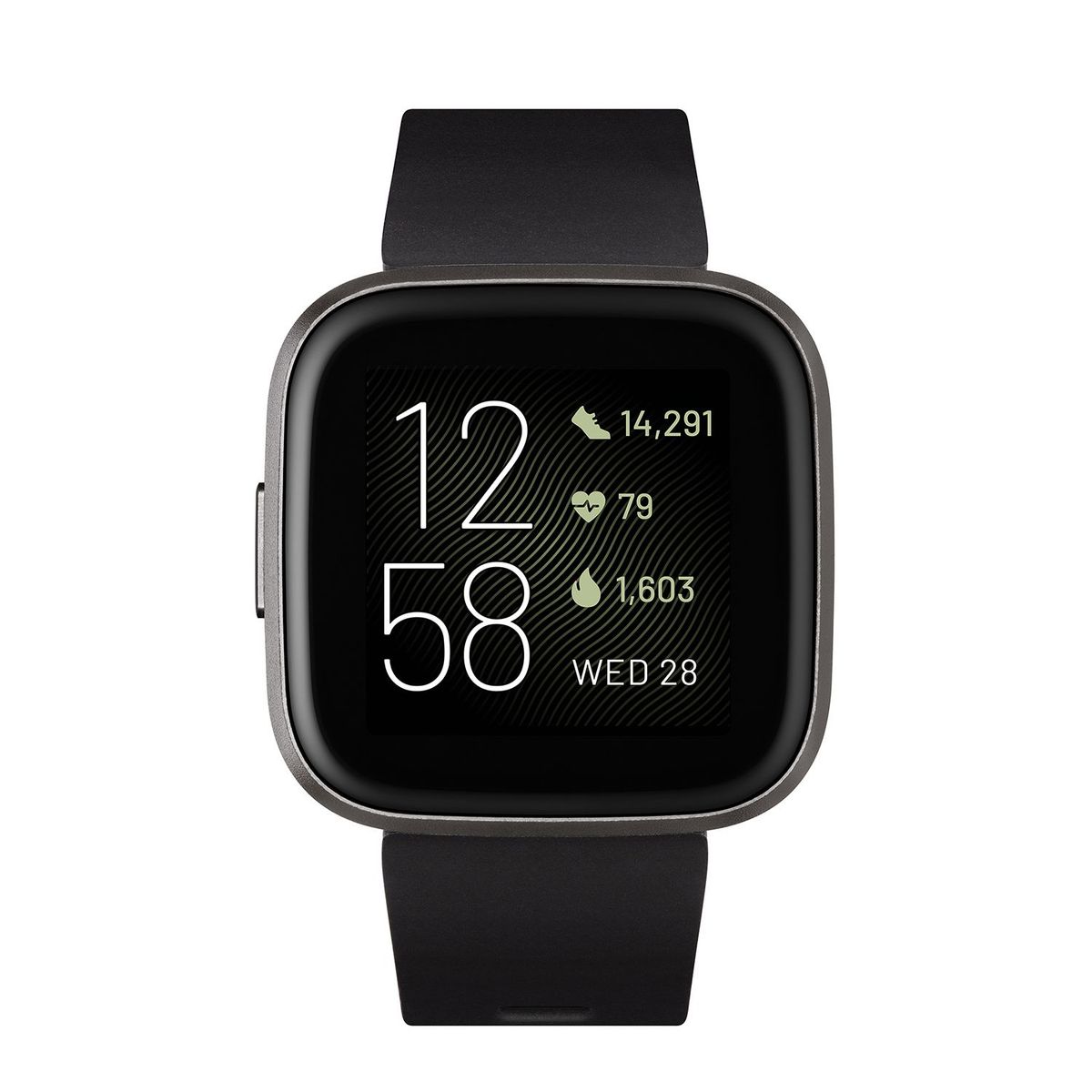 FITBIT - Smartwatch Versa 2 Black 