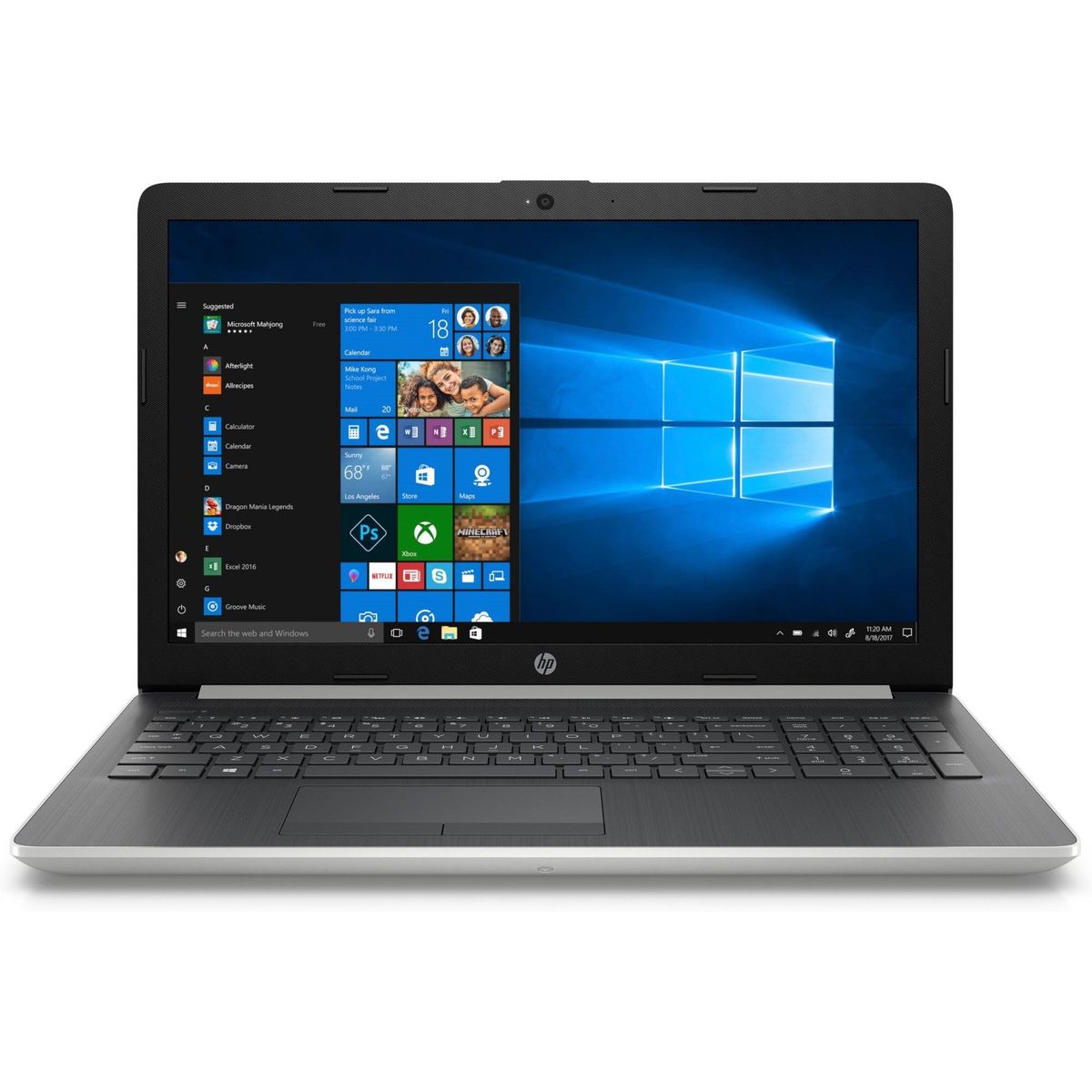 HP - Laptop 15-DA0015LA 3PX40LA 15.6" Core i7 12GB 1TB NVIDIA GeForce MX130