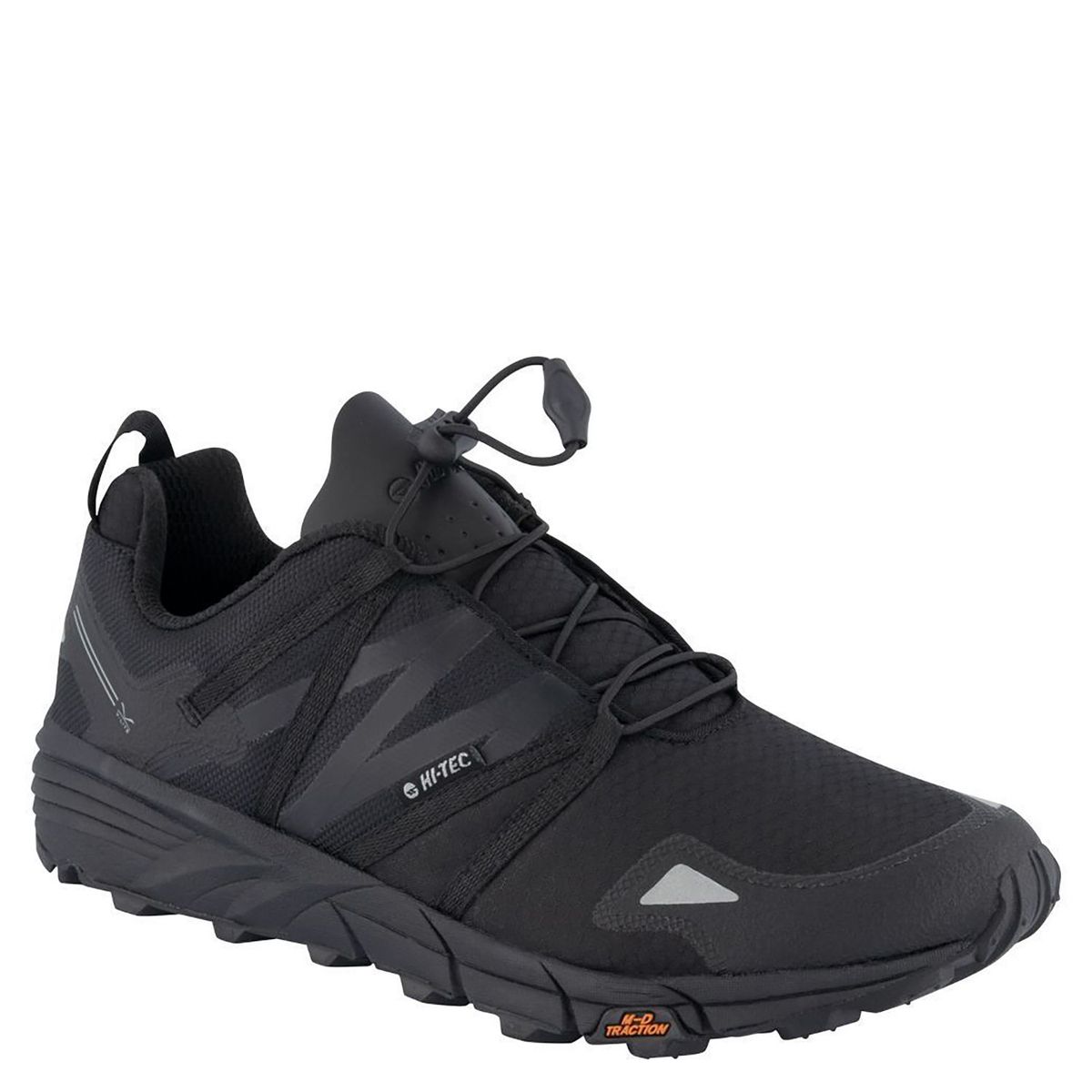 HI TEC - Zapatillas Deportivas Outdoor Hombre Hi Tec V-Lite Ox-Trail Racer Low Negro