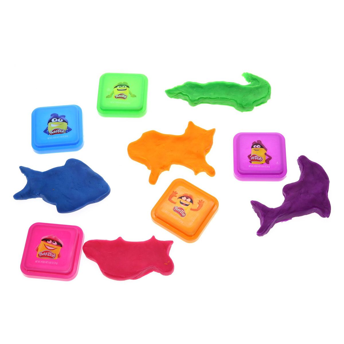 TOWNLEYGIRL - Jabon De Baño Play-Doh 5 Pzas