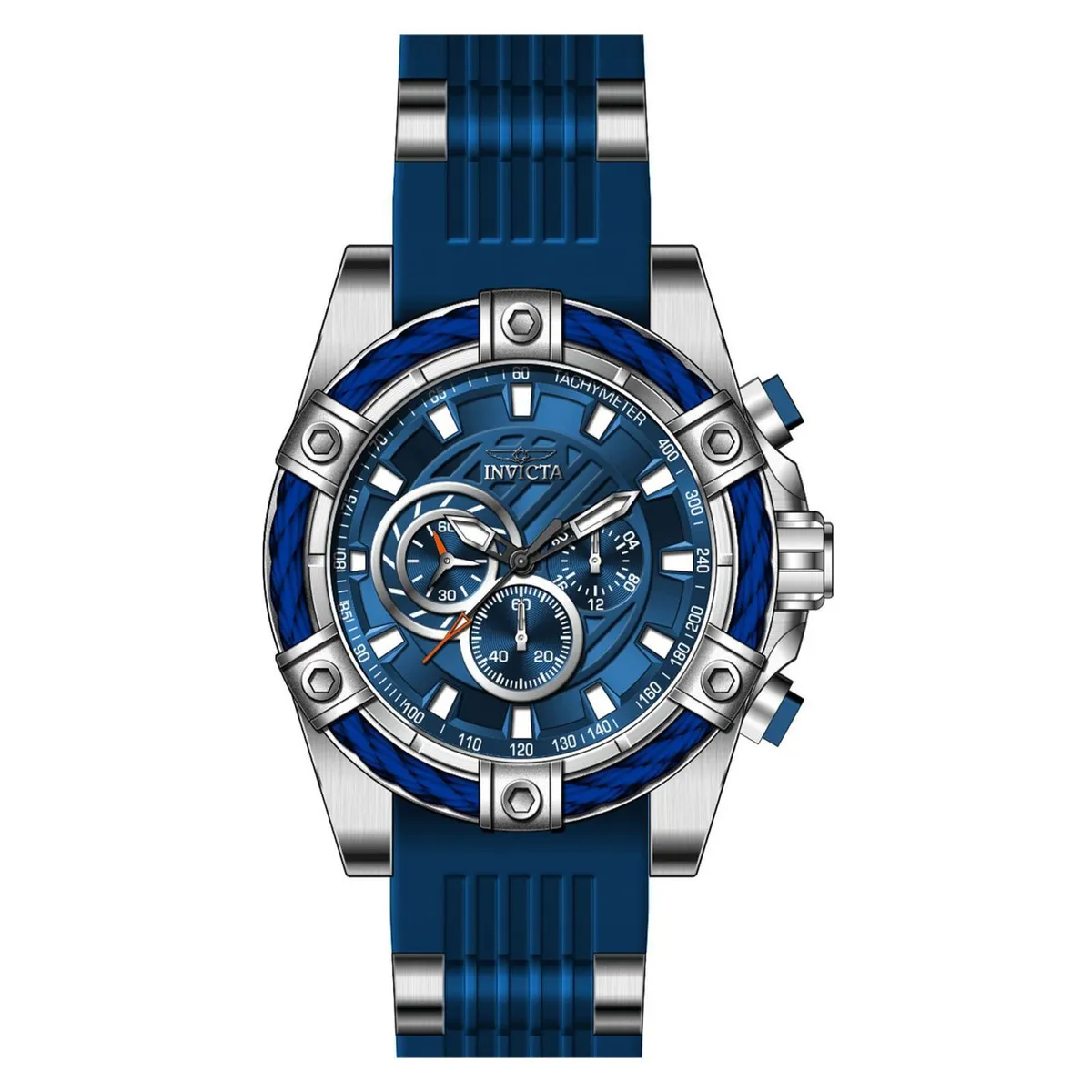 INVICTA - Reloj Invicta 25524 Hombre Plateado Quartz