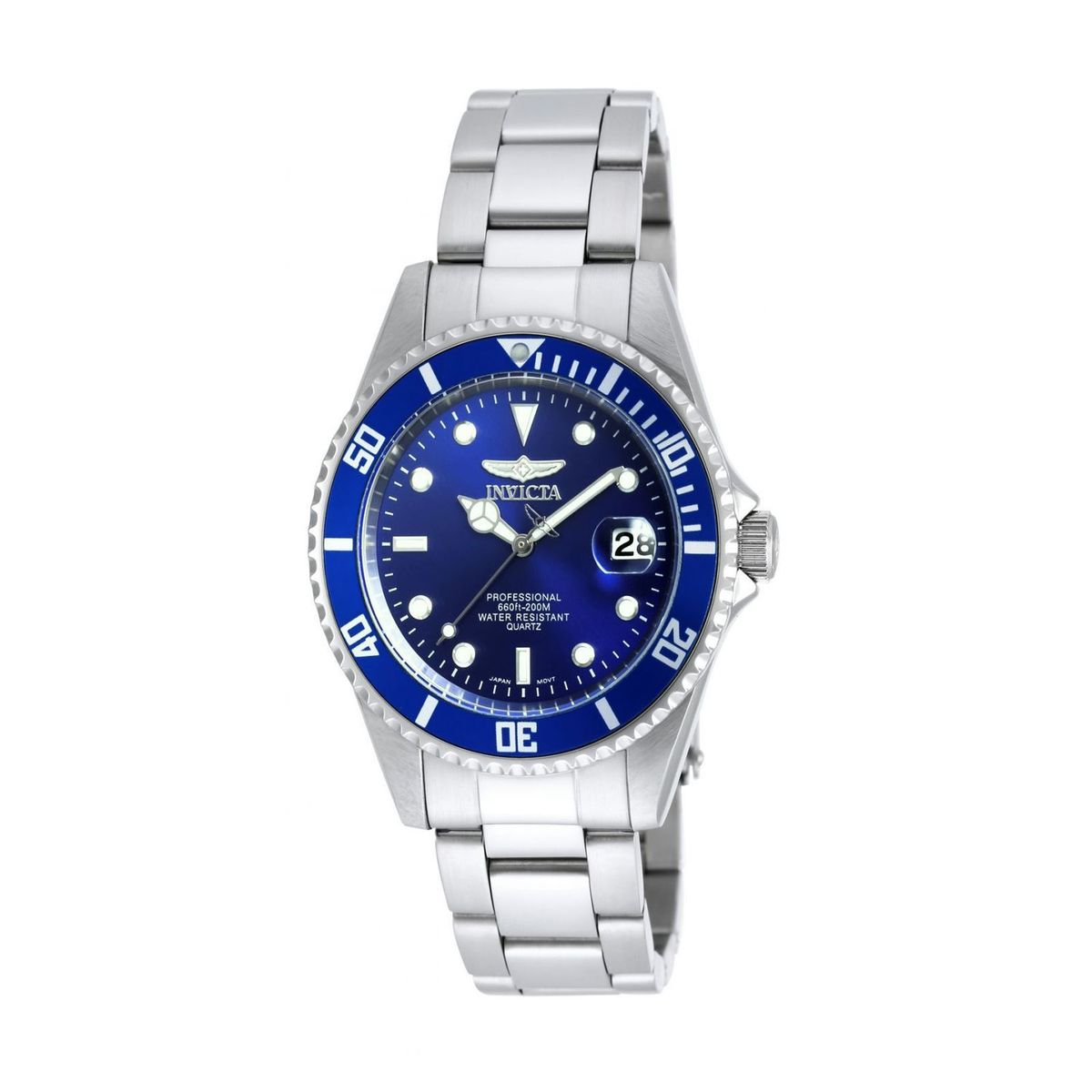 INVICTA - Reloj Invicta 9204OB Hombre Plateado Quartz