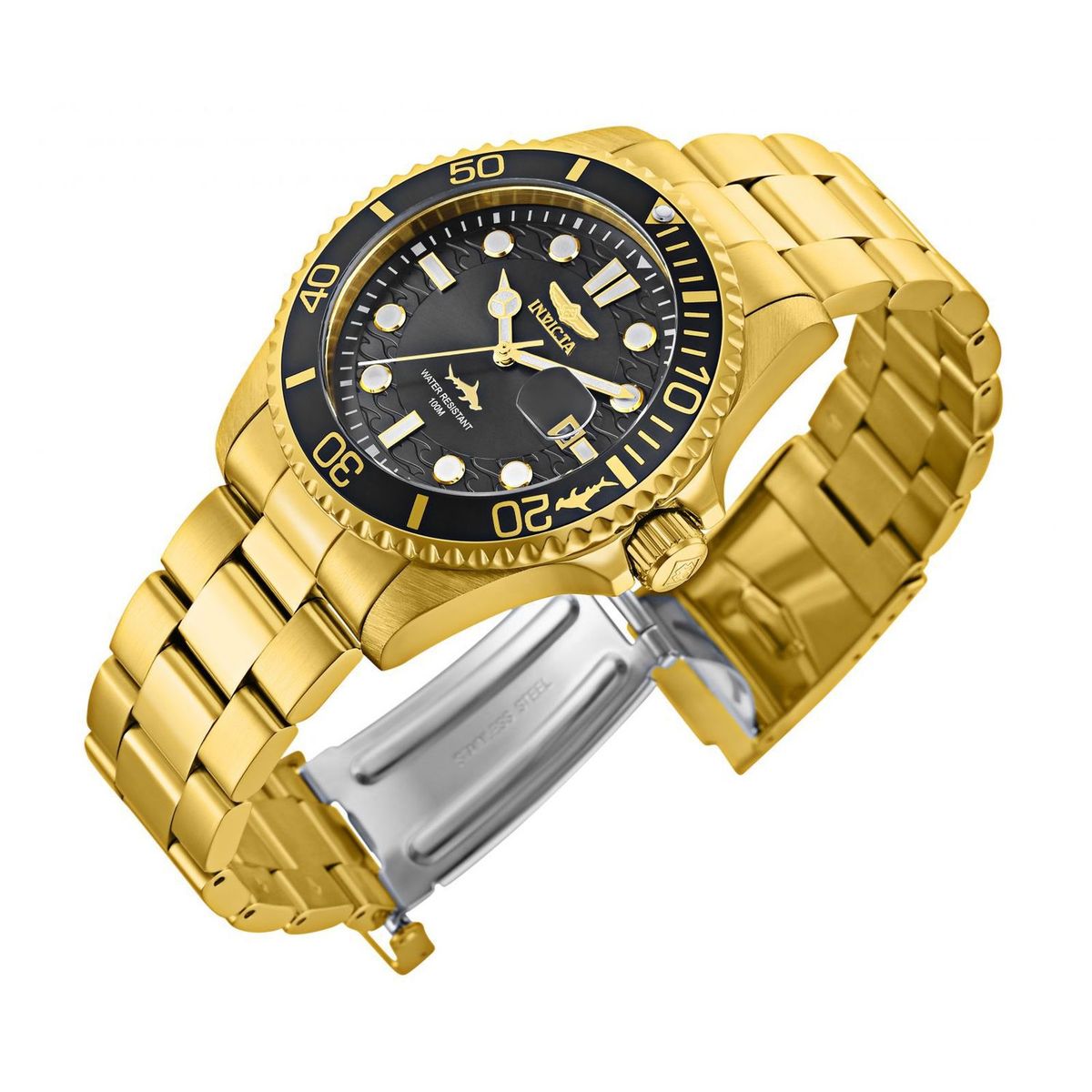 INVICTA - Reloj Invicta 30026 Hombre Dorado Quartz