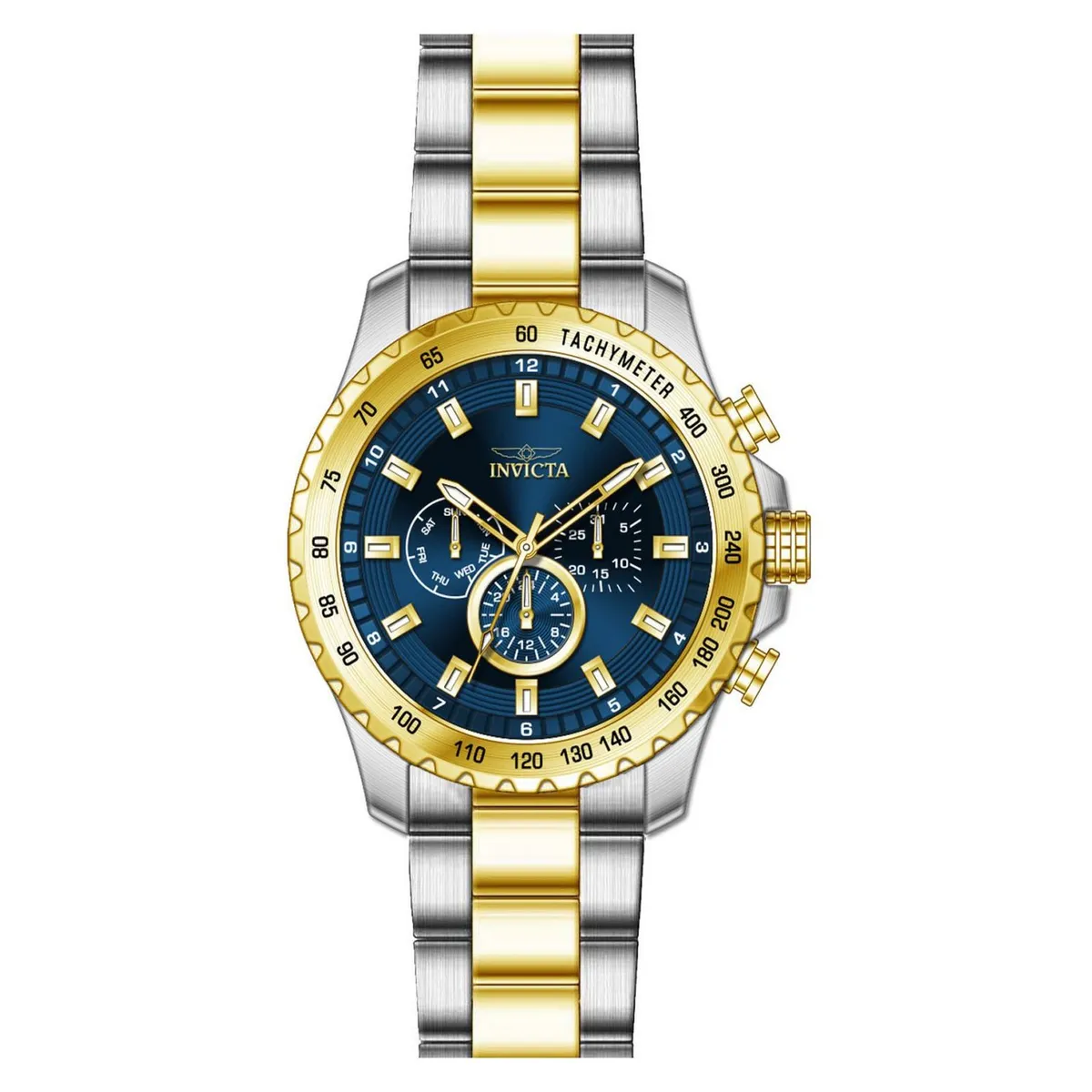 INVICTA - Reloj Invicta 24214 Hombre Dorado Quartz