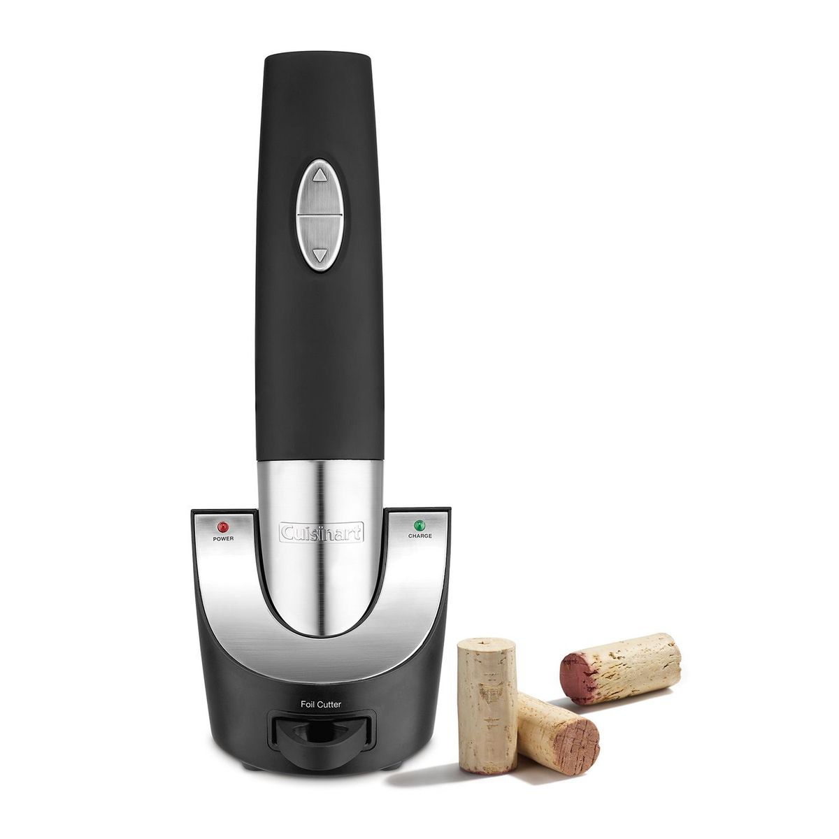 CUISINART - Descorchador y Aireador Eléctrico de Vinos Inalámbrico Cuisinart