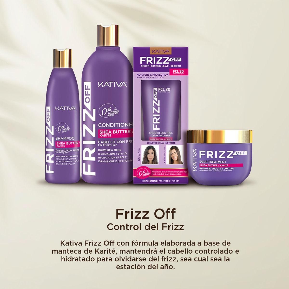 KATIVA - Kativa Frizz Off Shampoo 1000 ml