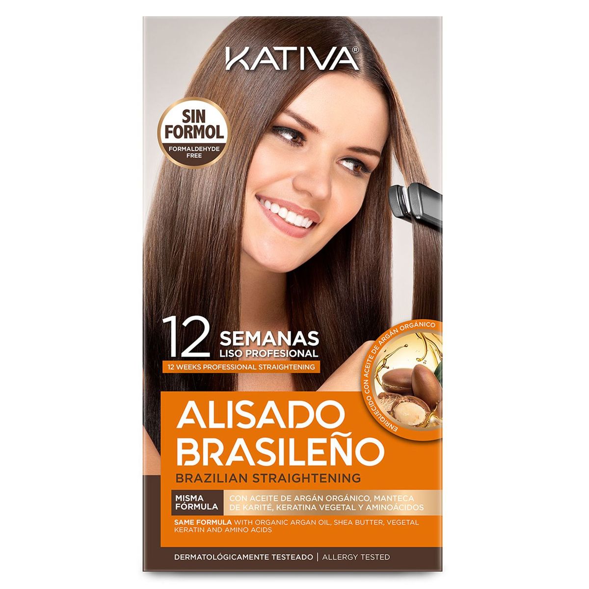 KATIVA - Kit Kativa Alisado Brasileño