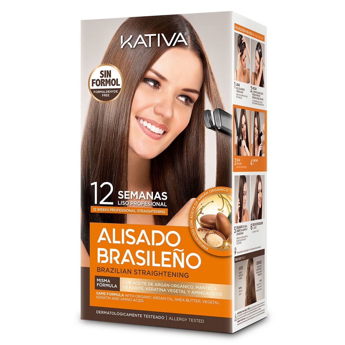 KATIVA - Kit Kativa Alisado Brasileño