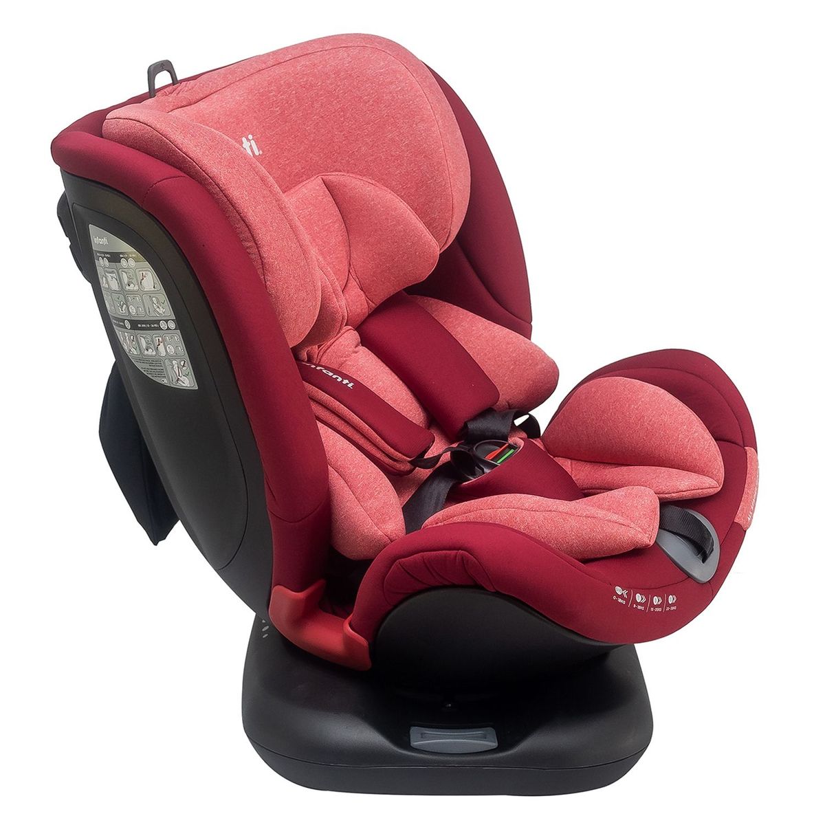 INFANTI - Silla de Auto All Stages Isofix Rojo 