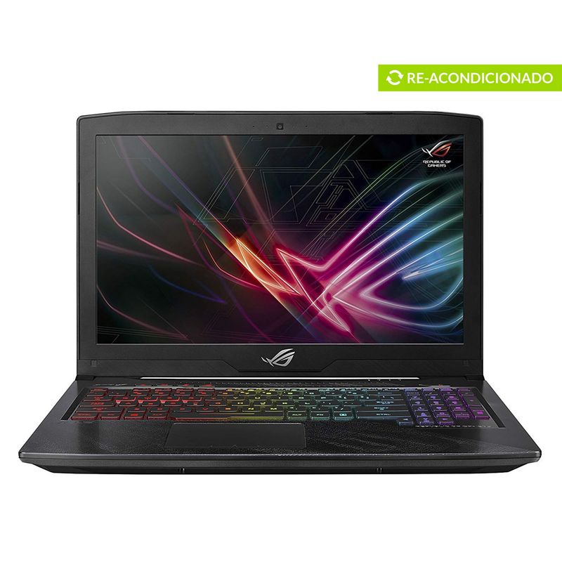 ASUS - Laptop Rog Strix Hero GL503GE-US72 15.6'' Core i7 8GB 1TB 128GB SSD Nvidia GeForce GTX 1050 TI - Reacondicionado