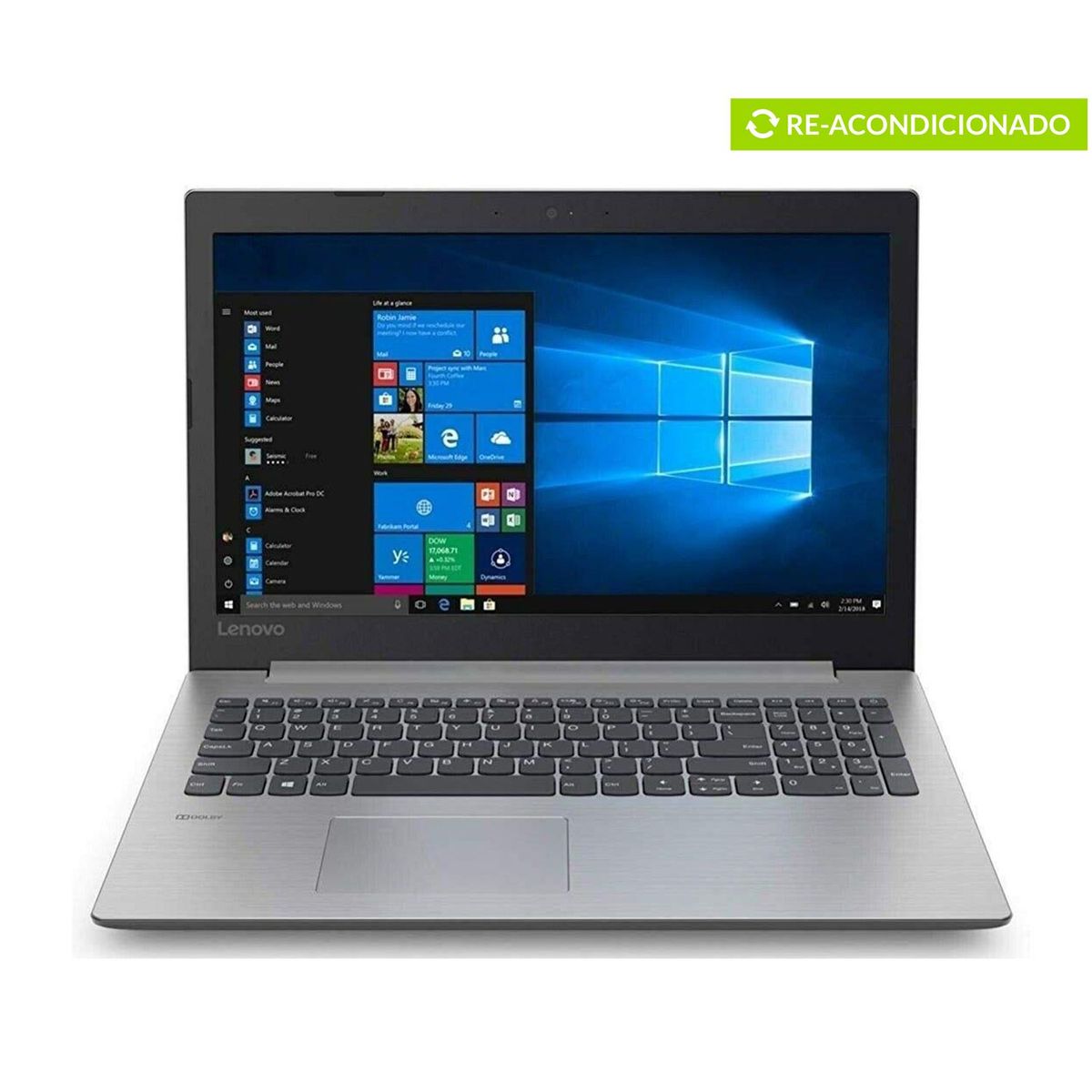 LENOVO - Laptop 330-14IGM 14'' Celeron 4GB 500GB - Reacondicionado