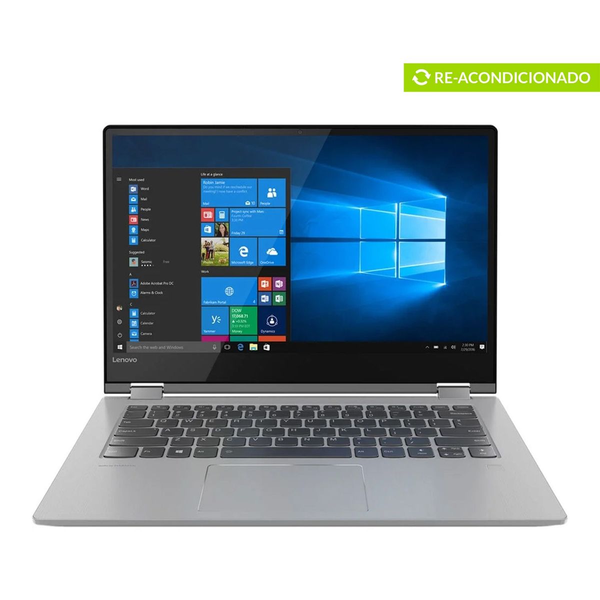 LENOVO - Laptop 2 en 1 Flex 6-14ARR 14'' Ryzen 7 8GB 256GB SSD - Reacondicionado