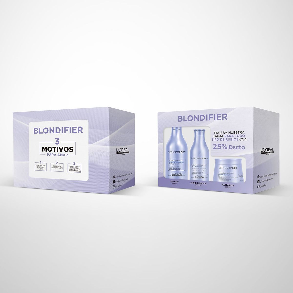 LOREAL PROFESSIONNEL - Pack Blondifier para cabello con mechas L´Oréal Professionnel