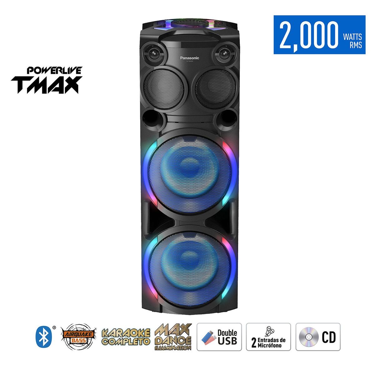 PANASONIC - Equipo de sonido TMAX50