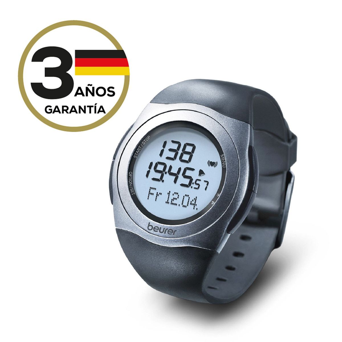 BEURER - Pulsómetro Con Correa Pectoral Pm25